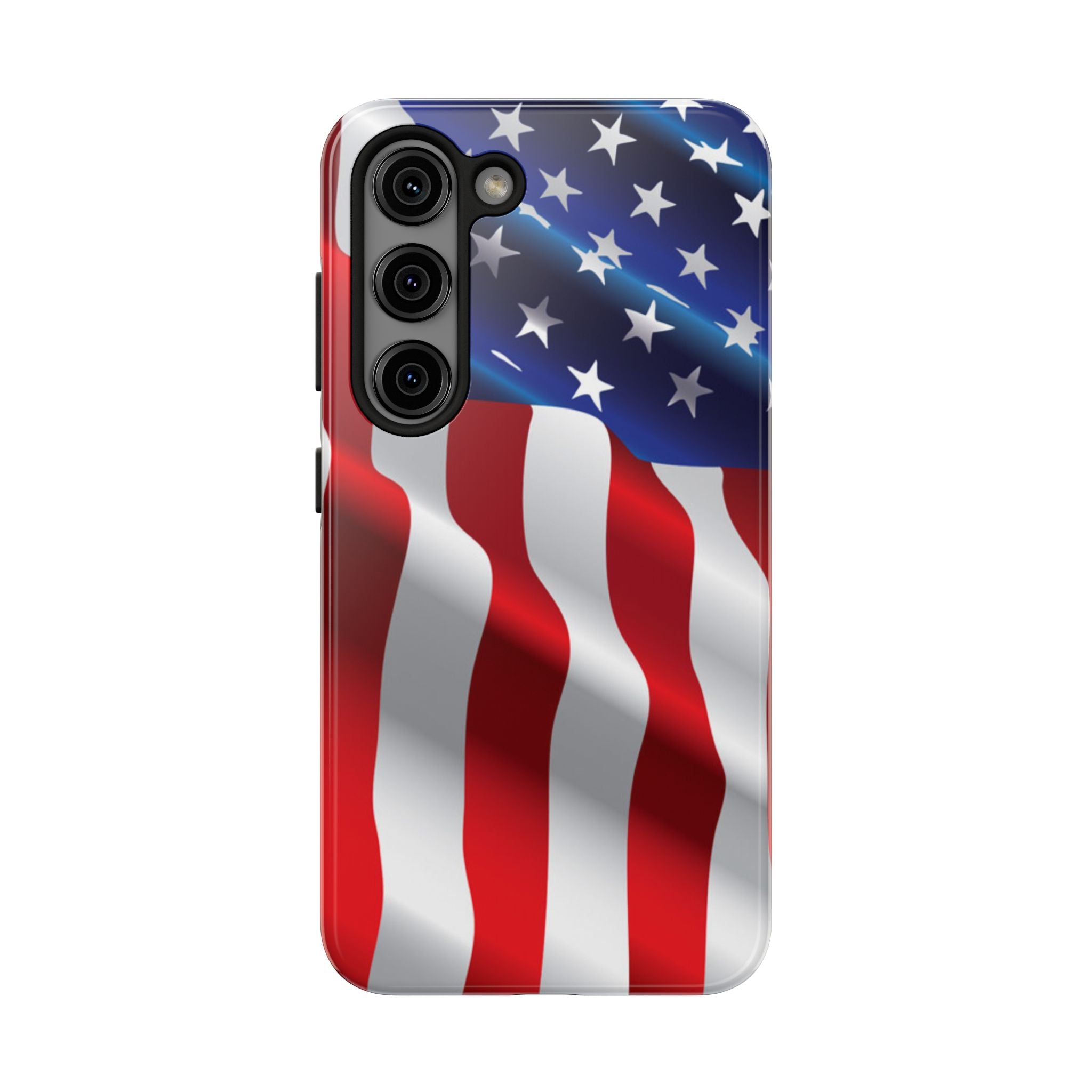 American Flag Tough Phone Case — Patriotic Protective Phone Cover