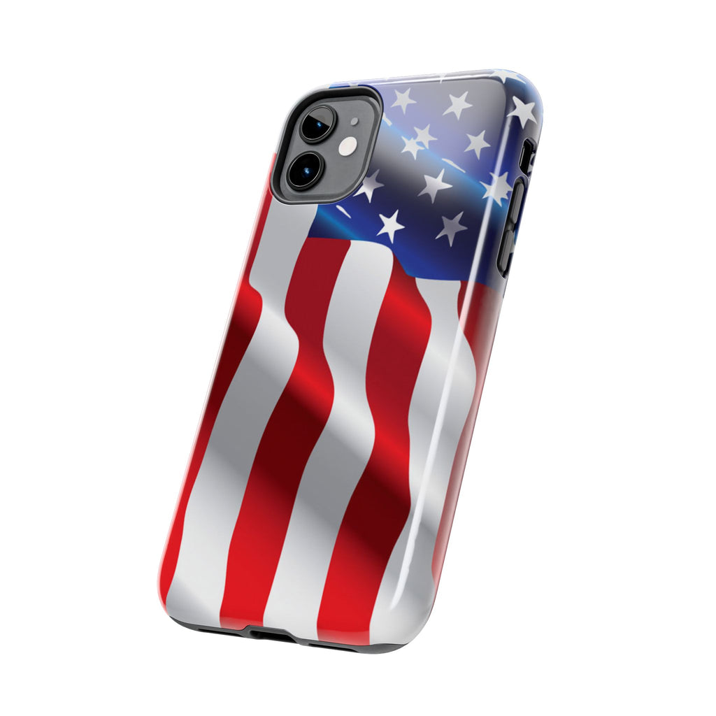 American Flag Tough Phone Case — Patriotic Protective Phone Cover